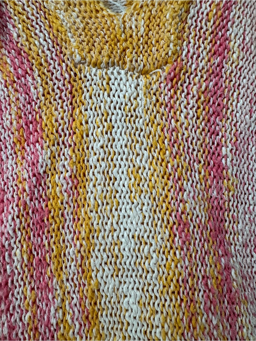 Rip Curl Textured Baja Hoodie with Pink & Orange Stripe Accents - Picture 5 of 7